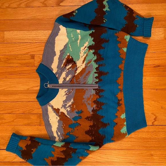 BDG Ski sweater. Medium. 1/4 zip. Urban Outfitters - Picture 4 of 8